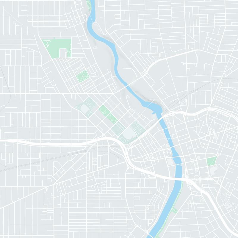 184 Verona St, Rochester, 14608, NY, United States map image