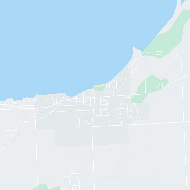 8774 Lake St. Port Austin, Port Austin, 48467, MI, United States map image