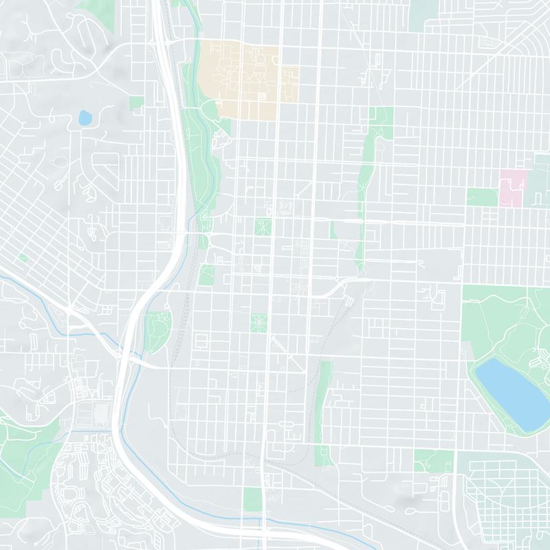 Colorado Springs, Colorado map image