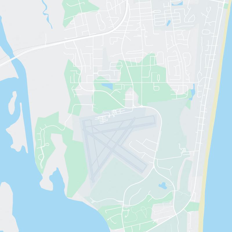 Fernandina Beach Municipal Airport (FHB), 700 Airport Rd, Fernandina Beach, 32034, FL, United States map image