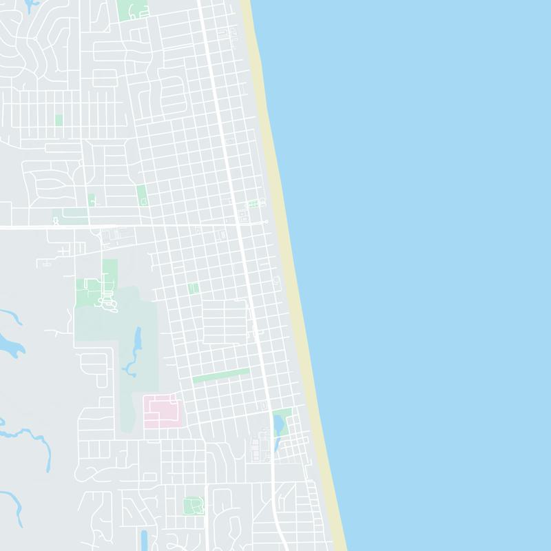 429 1st St. S, Jacksonville Beach, 32250, FL, United States map image