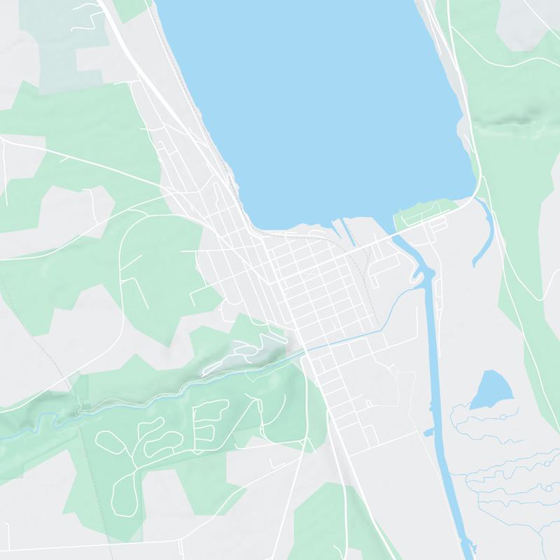 Watkins Glen, New York map image