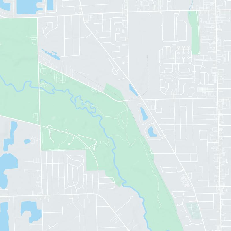 River Bends Park , 5700 22 Mile Rd, Shelby Township, 48317, MI, United States map image