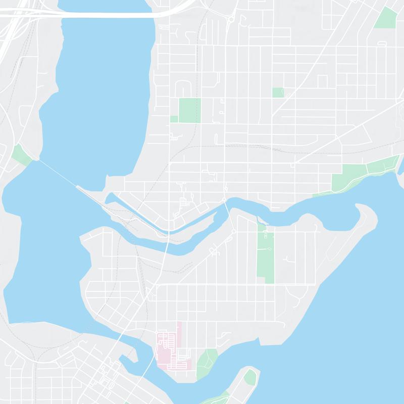 Curtis Reed Square, 160 Main Street, Menasha, 54952, WI, United States map image
