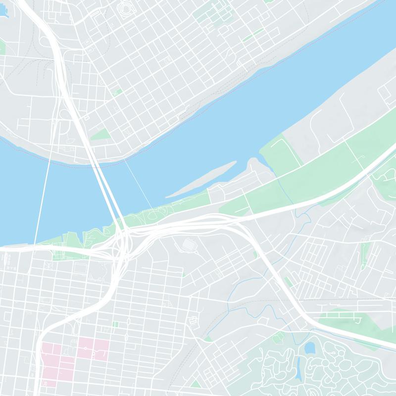 Brown-Forman Amphitheater at Waterfront Park, 1301 River Road, Louisville, 40202, KY, United States map image