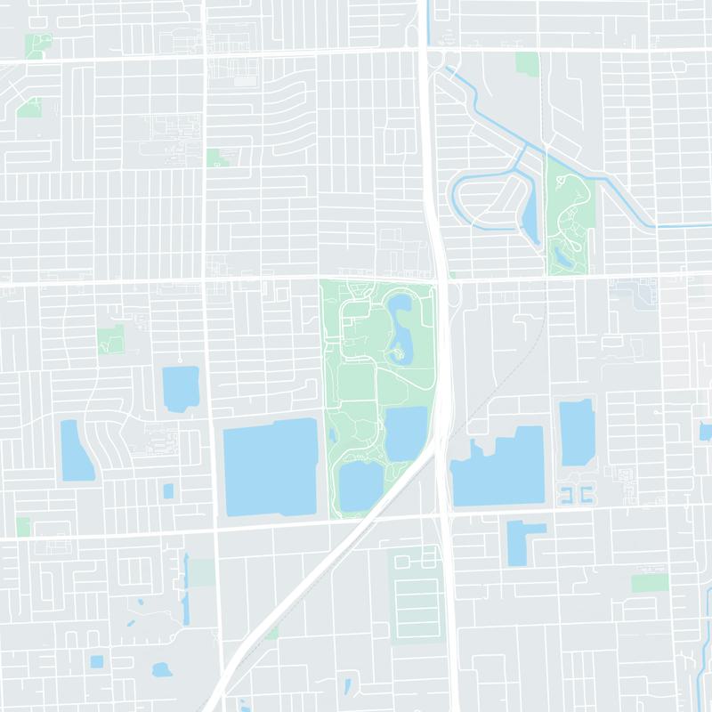 Tropical Park, Miami, 33155, FL, United States map image