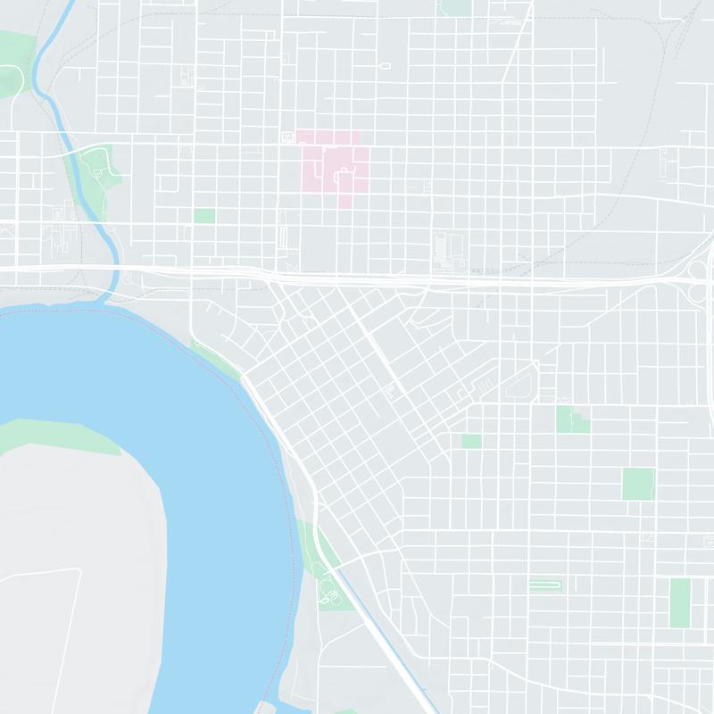 524 Main Street, Evansville, 47708, IN, United States map image