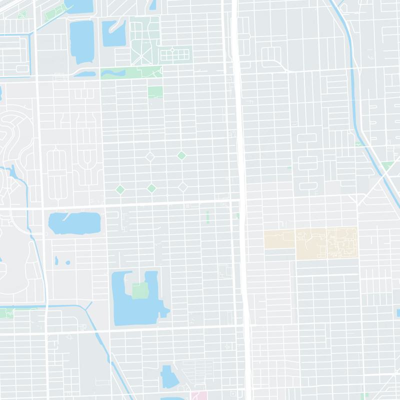 United States, North Miami, 33161, FL, United States map image