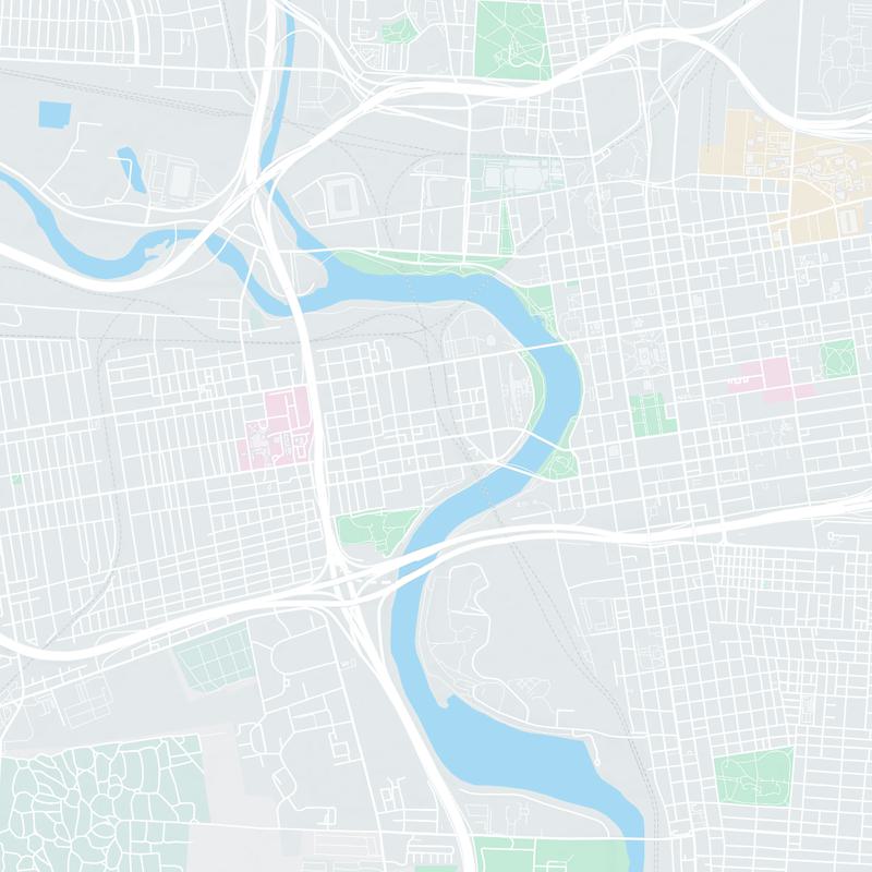 424 W Town St, Columbus, 43215, OH, United States map image