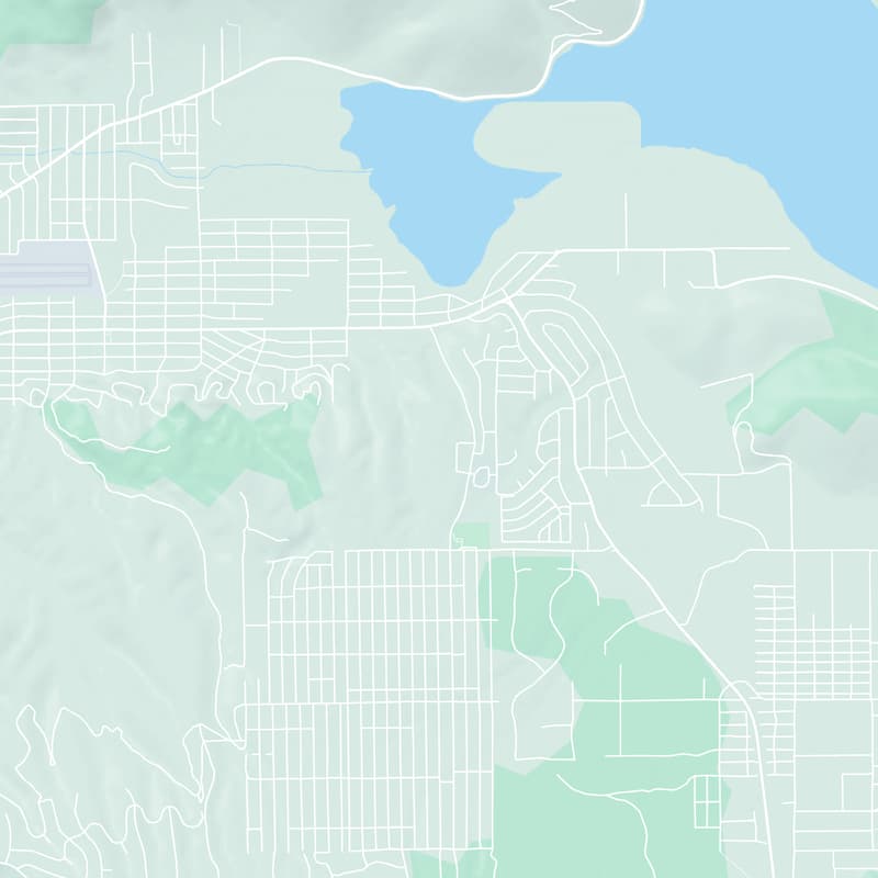 351 Maple Ln, Big Bear High School Parking Lot, Big Bear, 92314, CA, United States map image