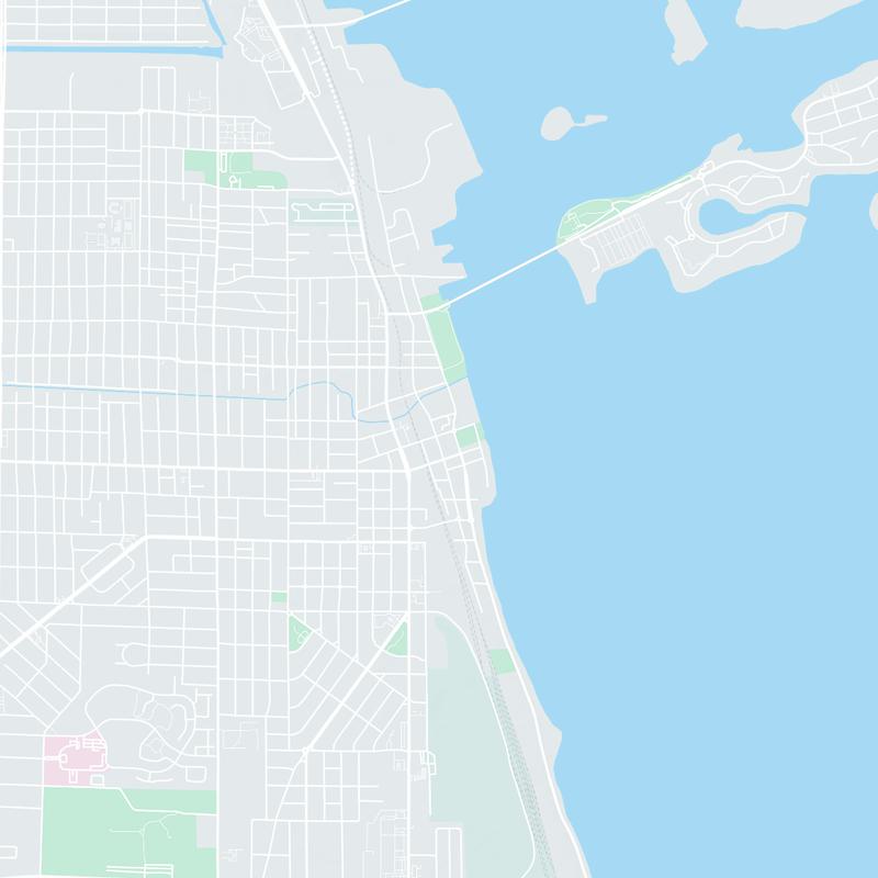 130 North 2nd Street, Fort Pierce, 34950, FL, United States map image