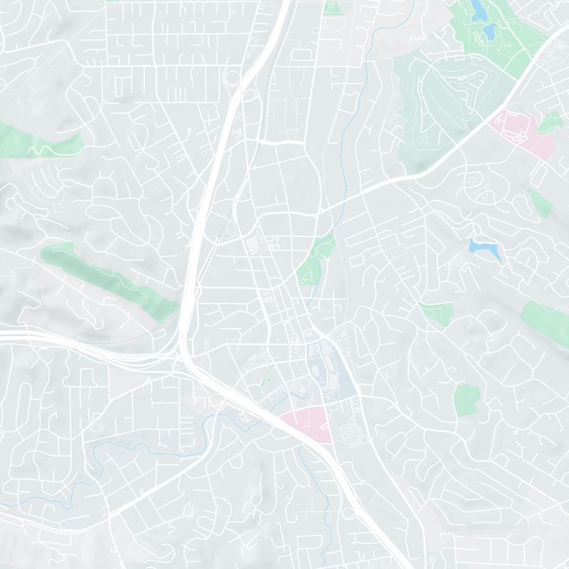 Walnut Creek, California map image