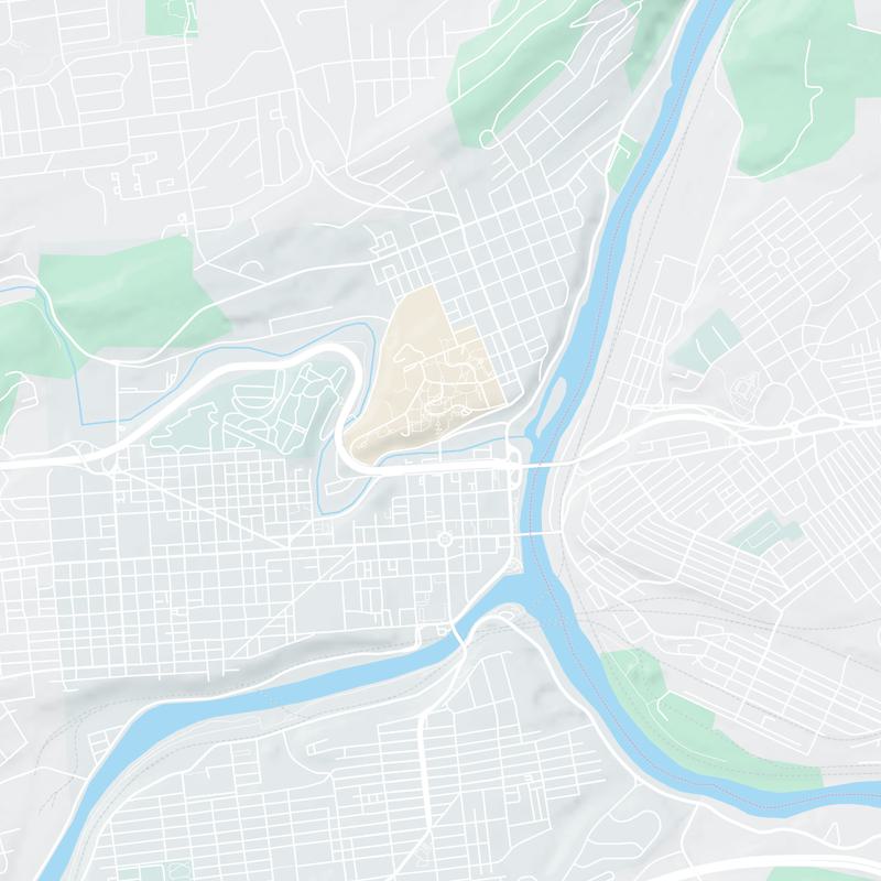 North 3rd Street & Bushkill Drive, Easton, 18042, PA, United States map image