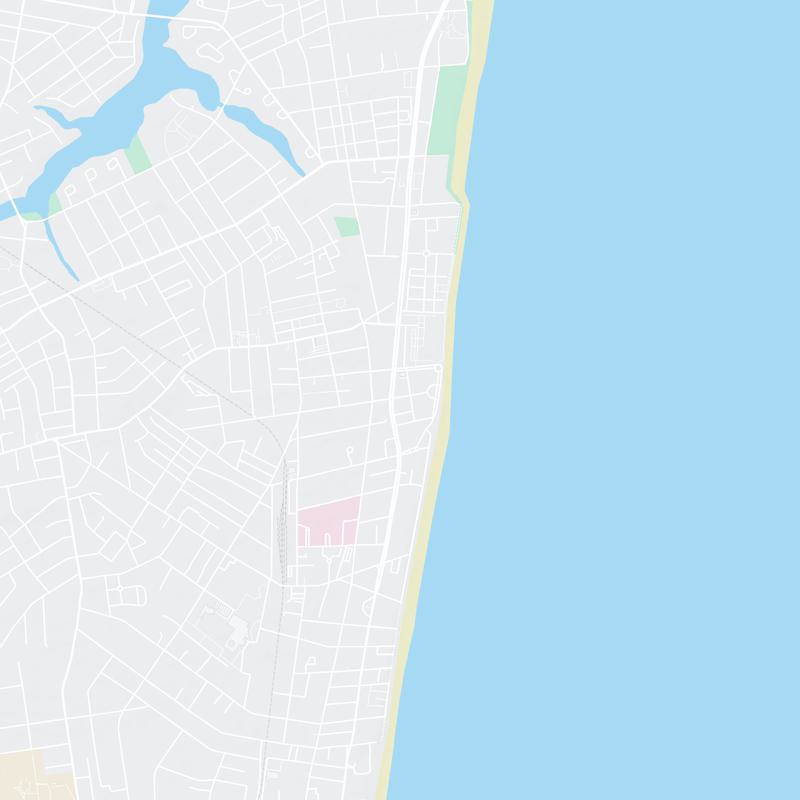 Chelsea Avenue Pavilion, Boardwalk & Chelsea Avenue in Pier Village, Long Branch, 07740, NJ, United States map image