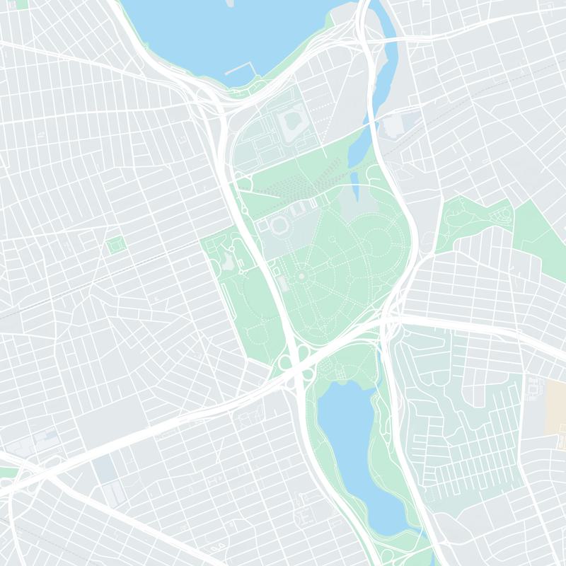 Flushing Meadows-Corona Park - Queen's Museum/Unisphere, Queens, 11375, NY, United States map image
