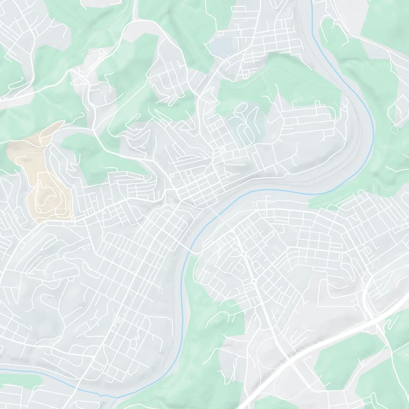 107 Jefferson Street, Fairmont, 26554, WV, United States map image