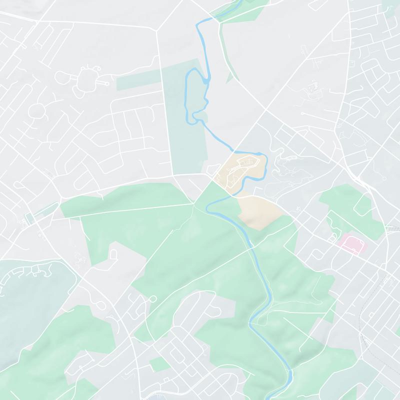 Forbidden Drive at the intersection of Thomas Road and W. Northwestern Avenue, Parking lot #3, 200 W. Northwestern Ave, Philadelphia, 19118, PA, United States map image