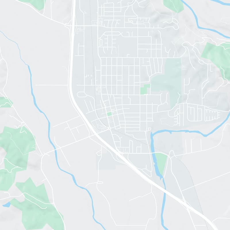 Healdsburg, CA, United States map image