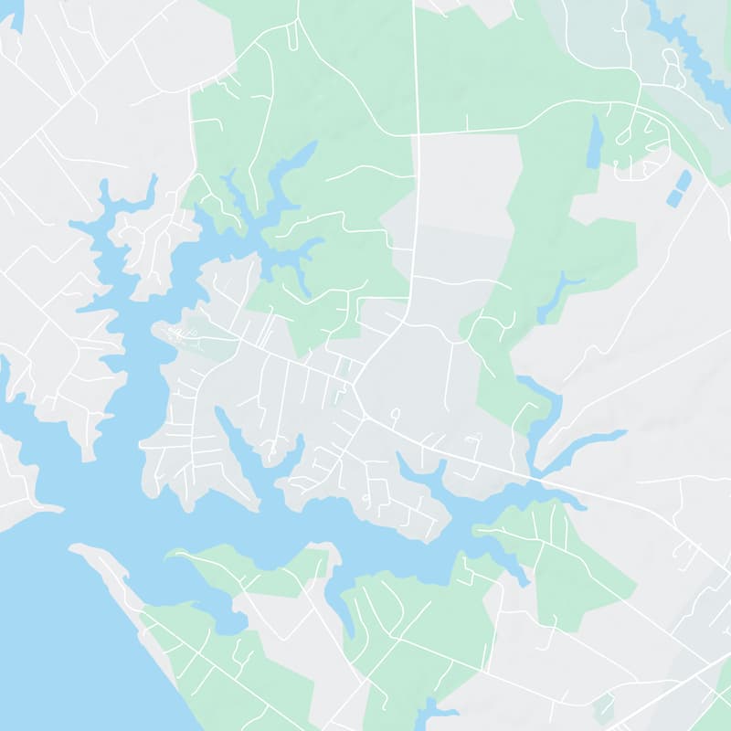 100 entertainment dr, Irvington, 22480, VA, United States map image