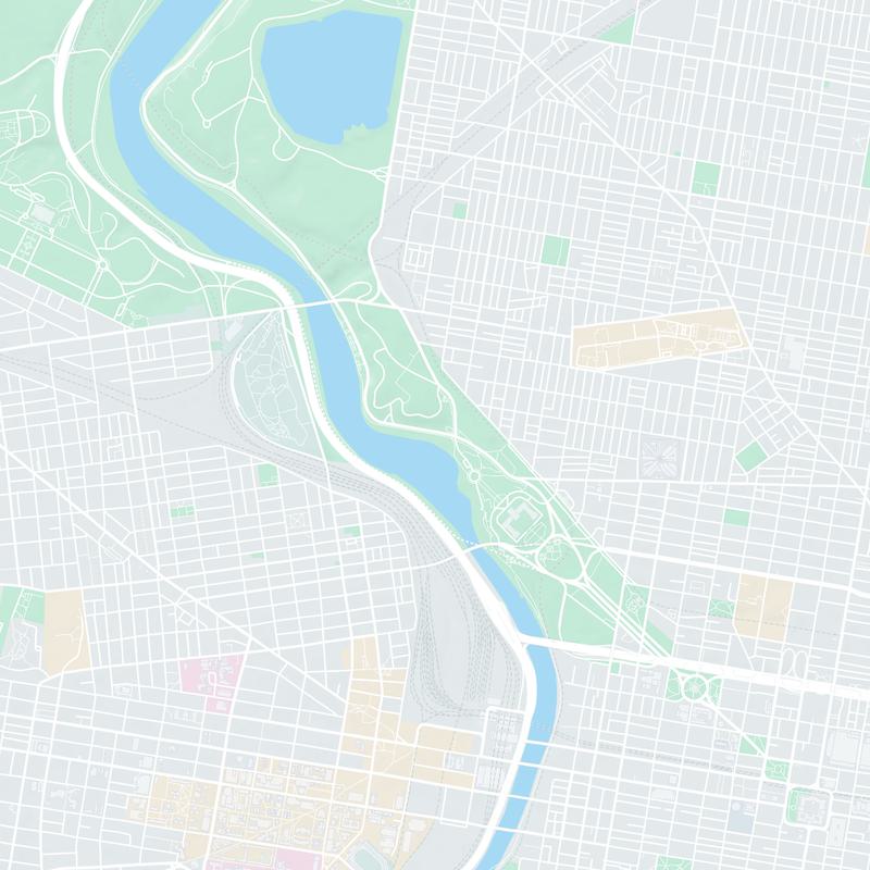 Kelly Drive Bike Path-Lloyd Hall 1 Boathouse Row, Philadelphia,, 19130, PA, United States map image