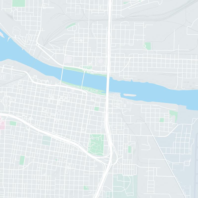 521 President Clinton, Little Rock, 72201, AR, United States map image