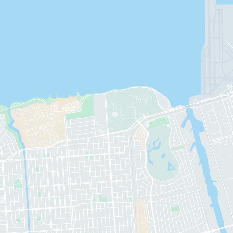 6801 Franklin Ave, New Orleans, 70122, LA, United States map image