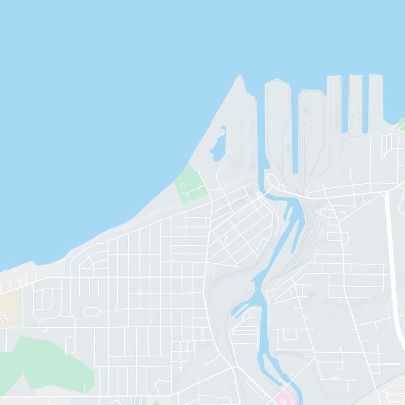 1633 Walnut Blvd., Ashtabula, 44004, OH, United States map image