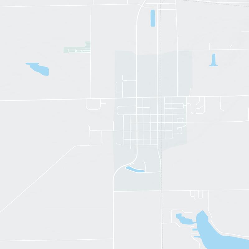 110 S Elm St, Milford, 46542, IN, United States map image