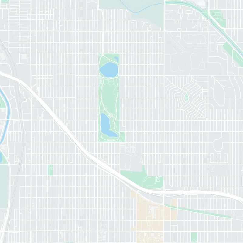 1100 S Franklin St, Denver, 80209, CO, United States map image