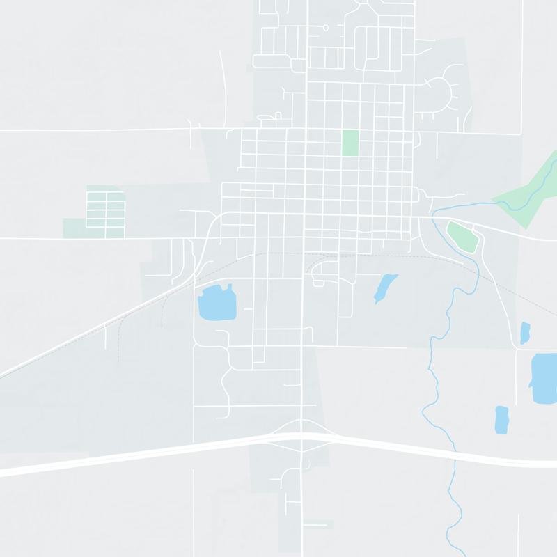 815 West Edgehill St, Luverne, 56156, MN, United States map image