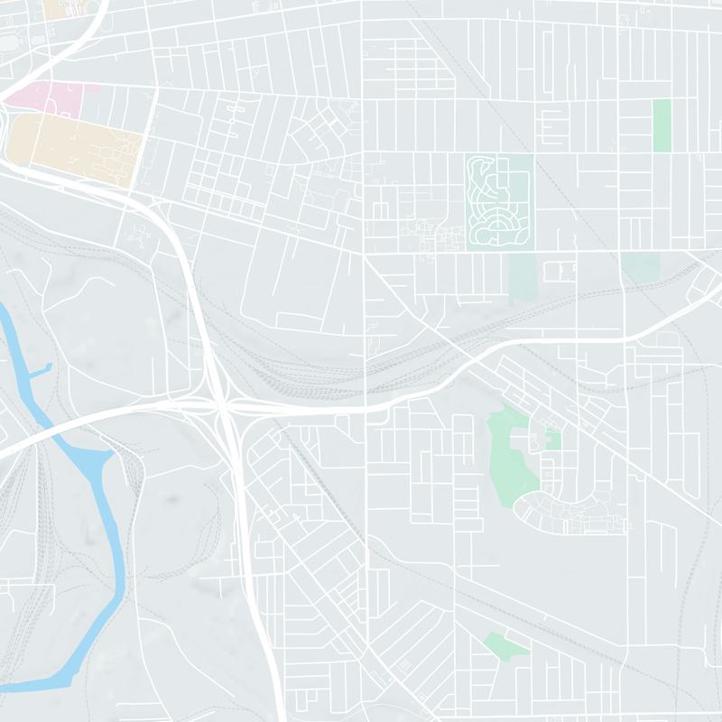 2800 E 55th St, Cleveland, 44104, OH, United States map image