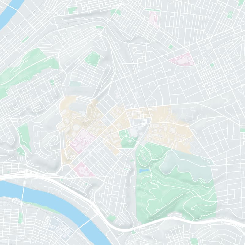 4200 fifth ave, Pittsburgh, 15213, PA, United States map image