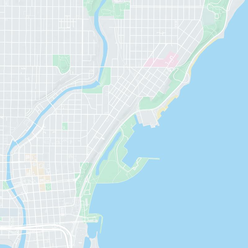 1500 N Lincoln Memorial Dr, Milwaukee, 53202, WI, United States map image