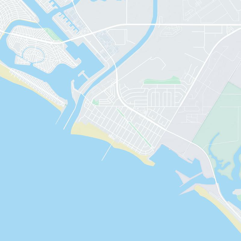 Seal Beach, California map image