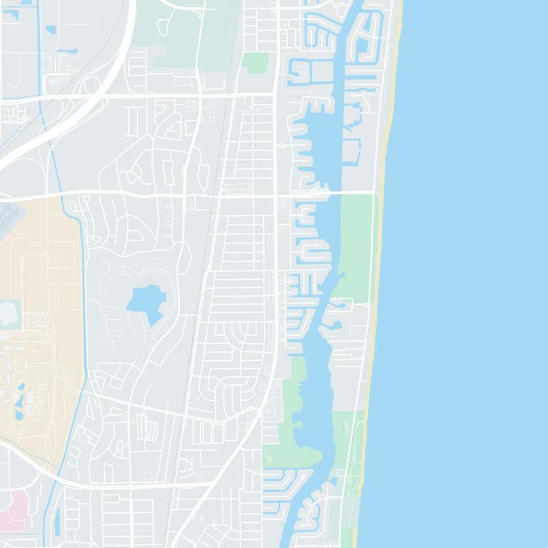 3193 N. Federal Hwy, Boca Raton, 33431, FL, United States map image